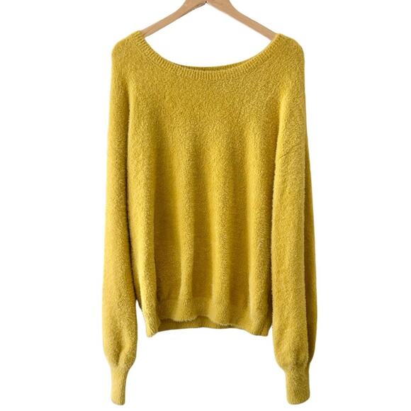 For Love & Lemons Fuzzy oversized sweater womens size small - Picture 1 of 8